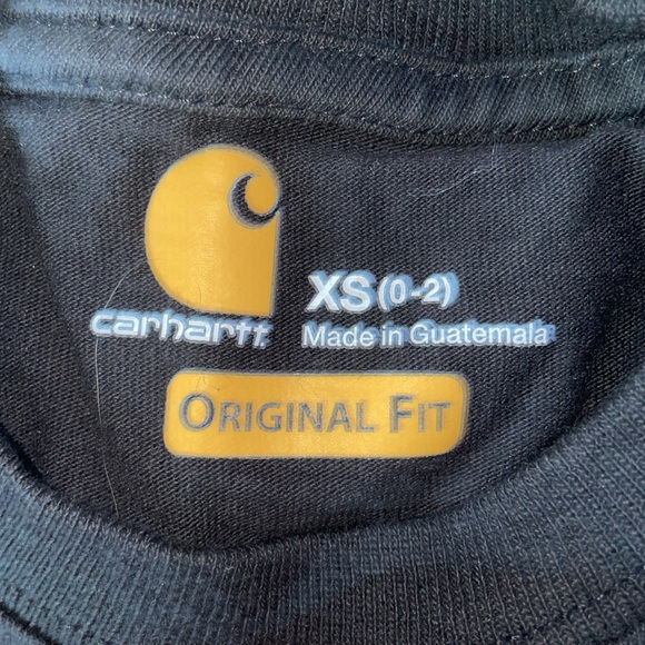 NWOT Carhartt Heavy Cotton Tee Sz. XS - Picture 2 of 4